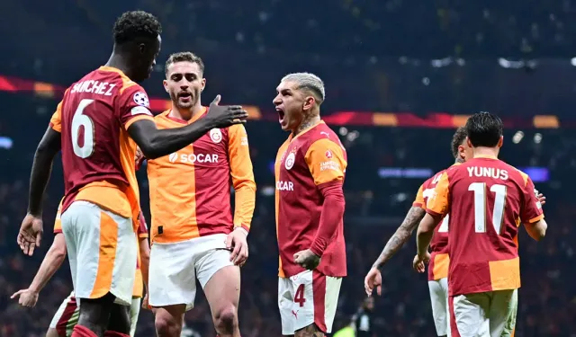 Ve Galatasaray Şampiyonlar Ligi'nde tarih yazdı