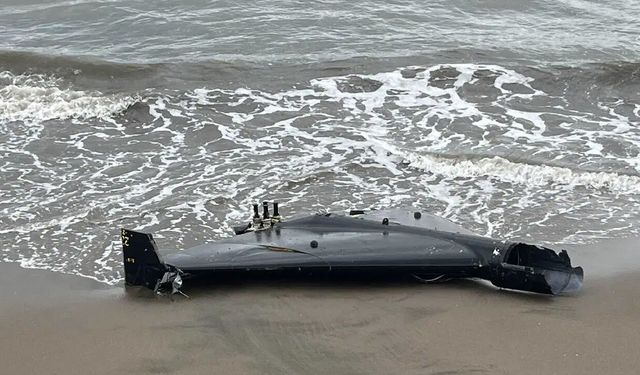 Ordu'da sahilde İHA parçası bulundu