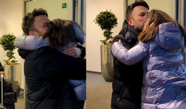 Tarkan’ın özlem dolu kavuşması: Liya’yı görünce gözleri doldu