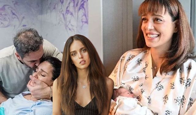 Oyuncu Bestemsu Özdemir bebeğini soğukta bıraktı