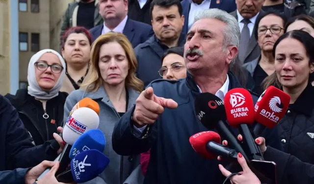 CHP Bursa İl Başkanı her şeyi tek tek anlattı: Başkanımız için kapısında yatanlar…
