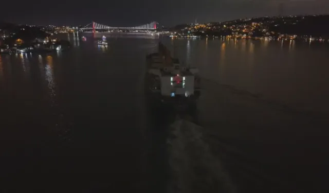 İstanbul Boğazı'nda gemi krizi