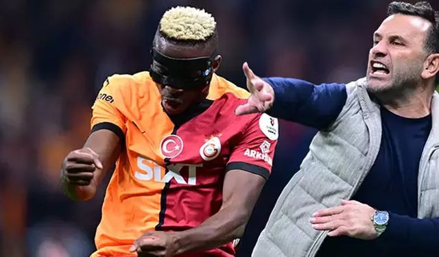 Okan Buruk ile Victor Osimhen arasında dikkat çeken konuşma!