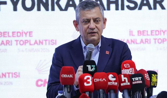 CHP lideri Özgür Özel'den 'Özkan Yalım' açıklaması