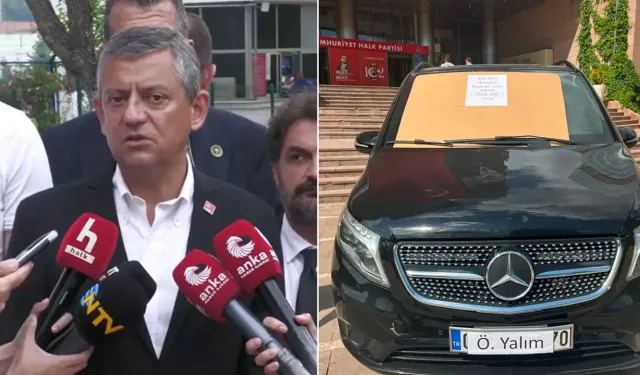 Özgür Özel'den 'satılık haram araç' ilanına yanıt