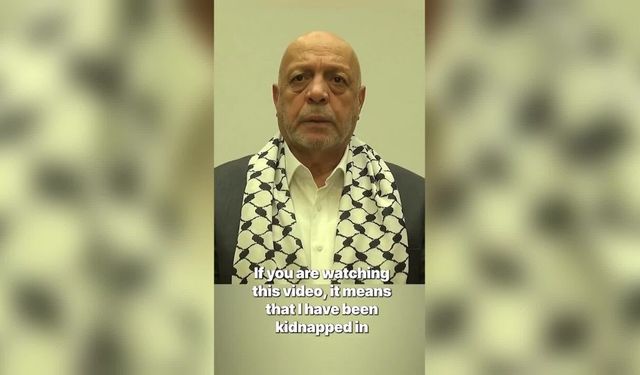 İsrail tarafından alıkonulan Mahmut Arslan'dan uluslararası topluma çağrı