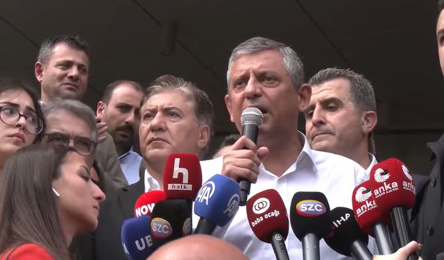 Özgür Özel: Cumhuriyet Halk Partisi bundan sonra yoldadır, sokaktadır, iktidara yürümektedir