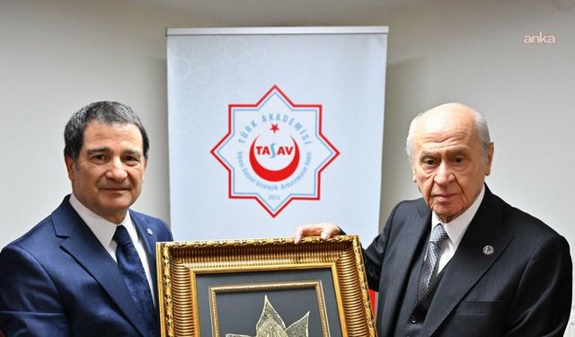 Bahçeli'den TASAV'a ziyaret