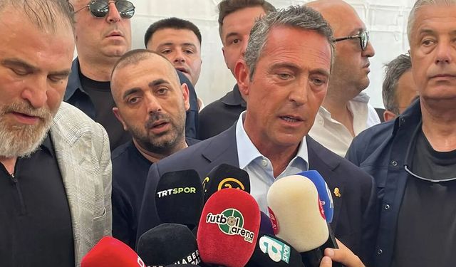 Ali Koç: Hakan Safi'ye ve Aziz Yıldırım'a başarılar diliyorum