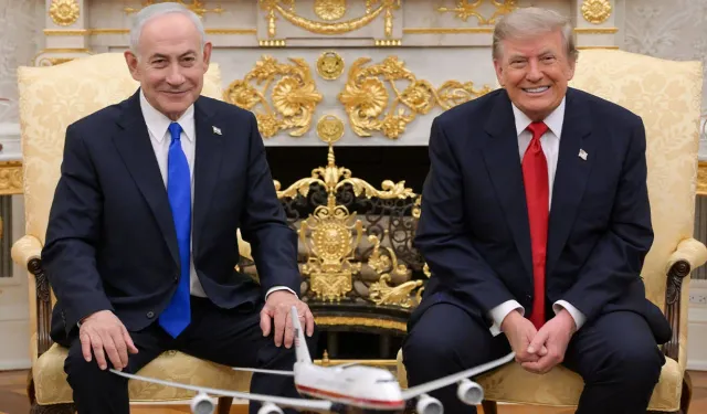 Trump ile Netanyahu Beyaz Saray'da görüştü