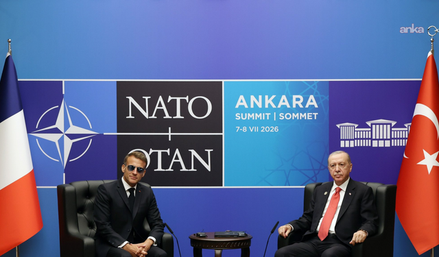 İletişim Başkanlığı'ndan, Erdoğan-Macron görüşmesine ilişkin açıklama