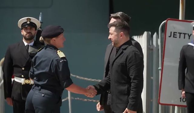 Ukrayna Başkanı Zelenskiy, Birleşik Krallık Başbakanı Burnham ile görüştü: Elektronik harp desteği!