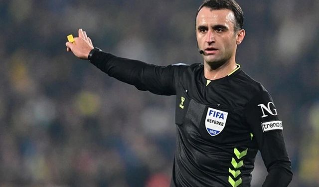 FIFA kokartlı Türk hakem Atilla Karaoğlan'a UEFA Şampiyonlar Ligi'nde görev