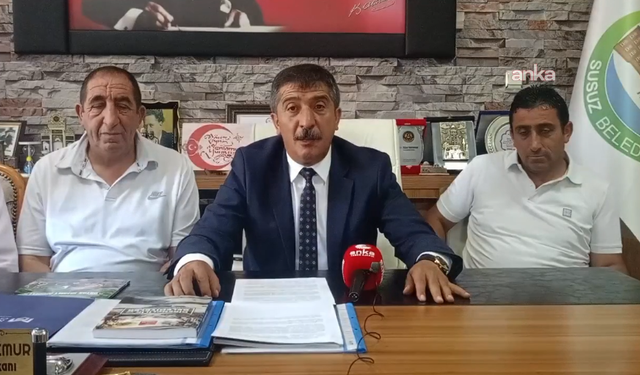 Susuz Belediye Başkanı ve meclis üyeleri CHP'den istifa etti..
