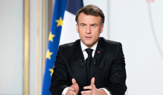 Macron'dan Türkiye'ye yangın desteği teşekkürü