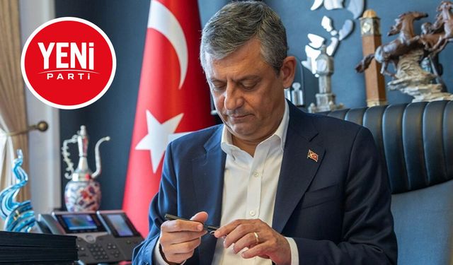 Özgür Özel imzaladı YENİ Parti'nin logosu belli oldu