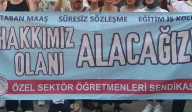 Özel sektör öğretmenleri için kritik toplantı! Talepleri neler, süreçte son durum ne?