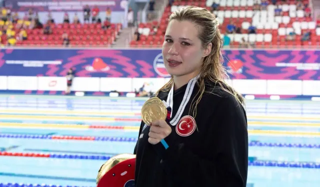 Milli sporcu Defne Kurt Avrupa şampiyonu oldu