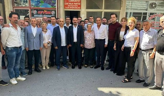 CHP Genel Başkan Yardımcısı Şimşek'ten partisinin Balıkesir örgütlerine ziyaret