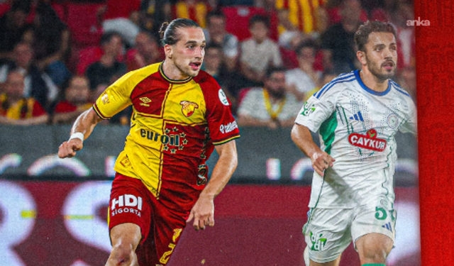 Göztepe ile Çaykur Rizespor 2-2 berabere kaldı