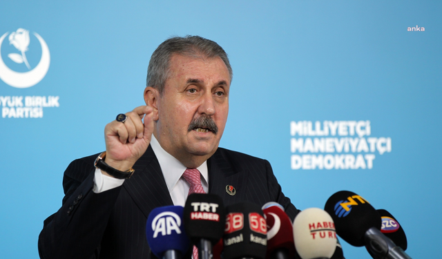 Mustafa Destici'den ABD'nin Mahmud Abbas'a vize vermemesine tepki: "Uluslararası haydutluk, diplomatik rezalet"