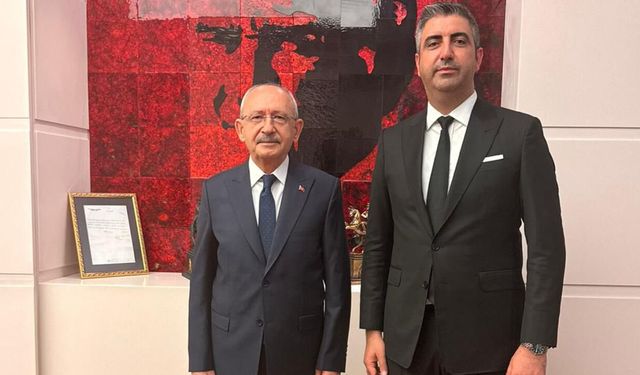 Kartal Belediye Başkanı Gökhan Yüksel'den Kemal Kılıçdaroğlu'na ziyaret