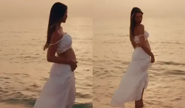 Chloe Loughnan doğuma gün sayıyor! Karnı burnunda yeni pozlarıyla dikkat çekti
