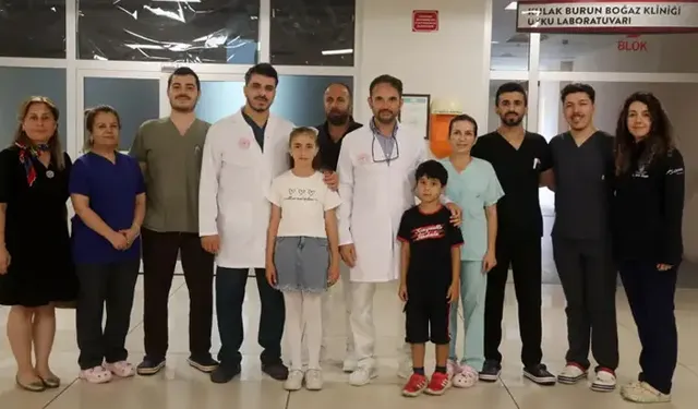 Çocuklukta yaşanan işitme kaybına biyonik kulakla çözüm...