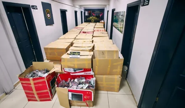 Mersin’de dev uyuşturucu operasyonu! Tam 2 milyon 296 bin sentetik ecza ele geçirildi