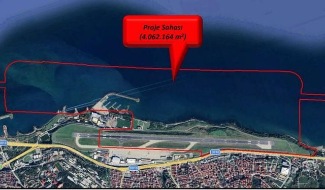 Trabzon’da dev havalimanı projesine onay! Denize 97 milyon ton dolgu yapılacak
