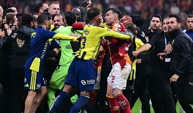 Galatasaray - Fenerbahçe derbisi sonrası kavganın bilançosu