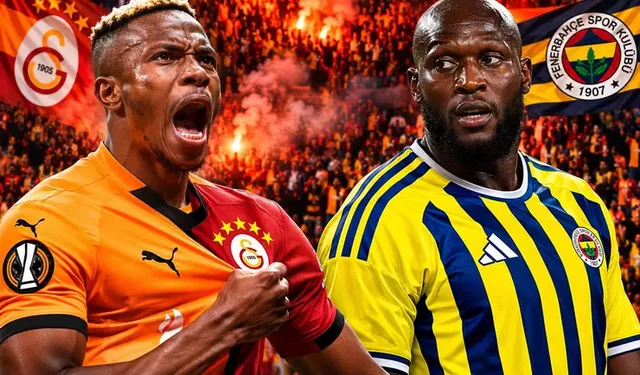 Galatasaray - Fenerbahçe derbisinde ilk 11’ler belli oldu