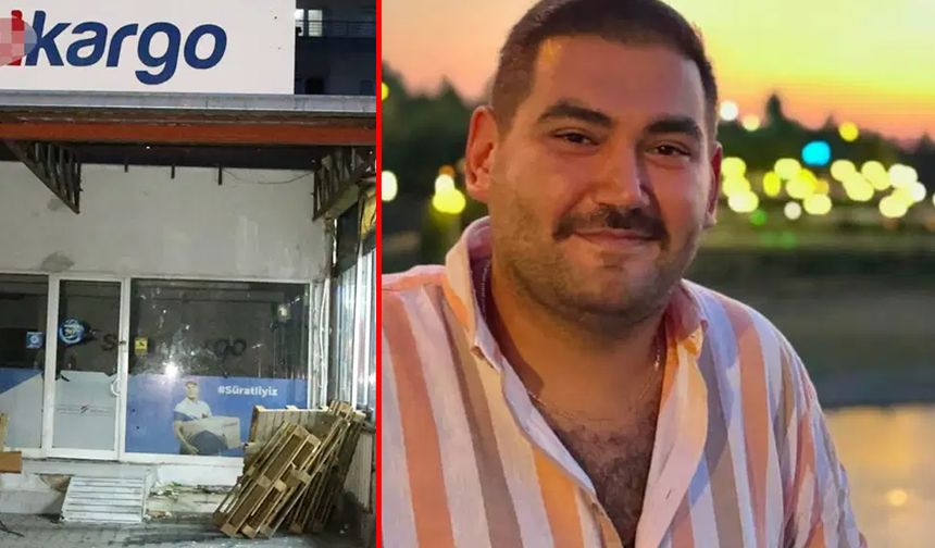 Kargo şubesinde kan donduran cinayet!