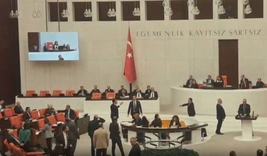 TBMM'de DEM Partililer ile İYİ Partililer arasında gerginlik! Pervin Buldan da dahil oldu