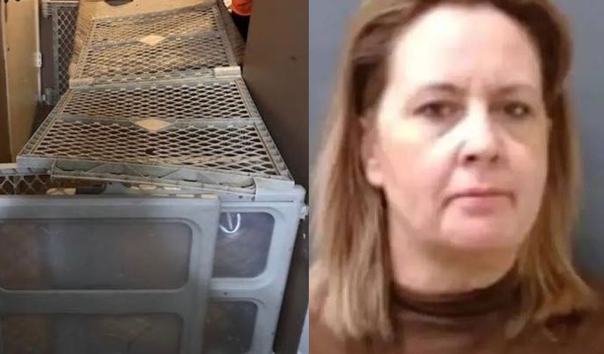 Evlat edindiği çocukları metal kafese kilitleyen kadına 80 yıl hapis cezası