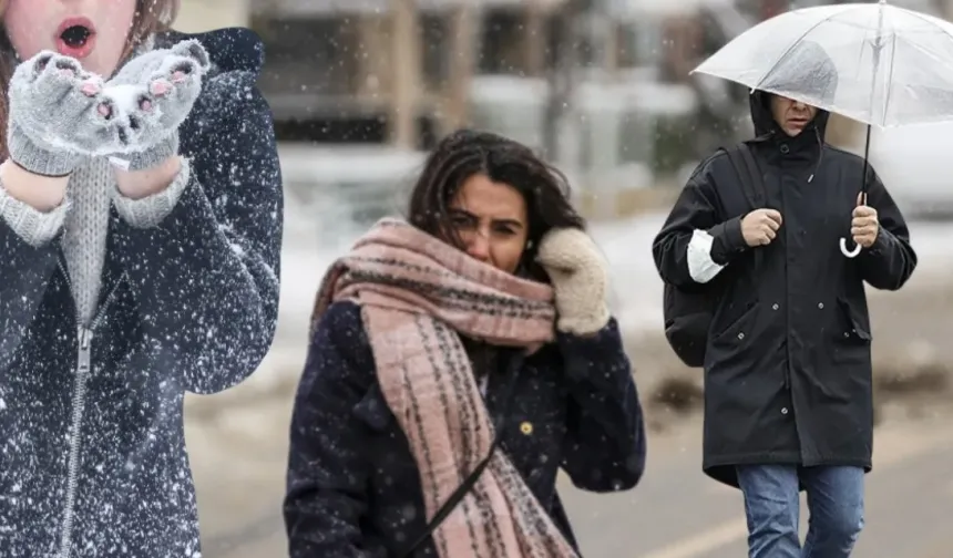 Meteoroloji 39 ili uyardı: Kar, sağanak, fırtına, su baskını!