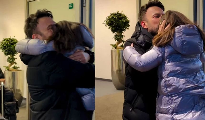Tarkan’ın özlem dolu kavuşması: Liya’yı görünce gözleri doldu