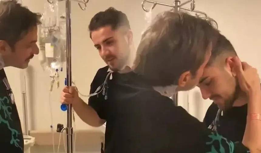 Annesine bağışçı olan genç, ünlü oyuncu Ufuk Özkan’a teşekkür etti