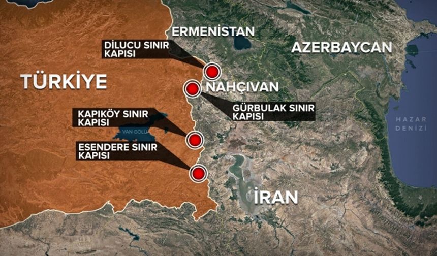 Türkiye-İran sınır kapılarında günübirlik yolcu geçişleri durduruldu