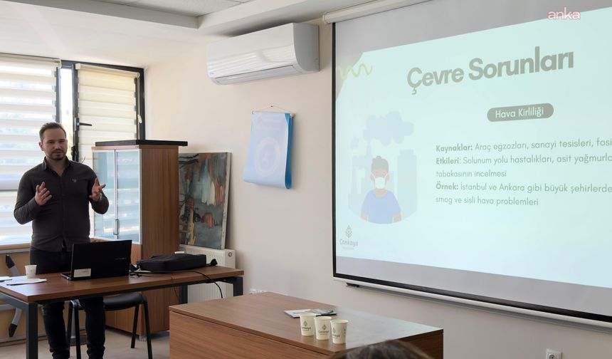 Çankaya'da suyun önemi ve karbon ayak izi masaya yatırıldı