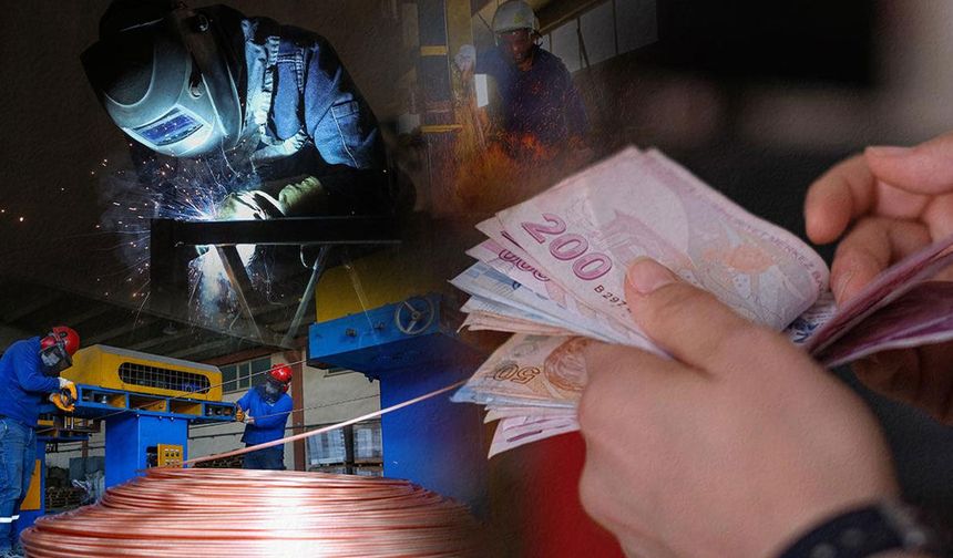 Sanayide düşüş, hizmette artış: Ücretli çalışan verileri açıklandı