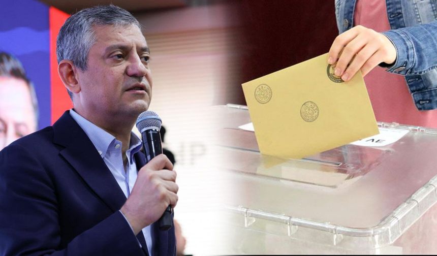 Özgür Özel’in çıkışından sonra anket patladı!