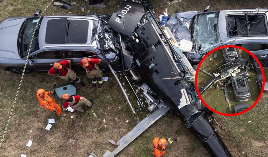 Dünyaca ünlü şarkıcı helikopter kazasında hayatını kaybetti! İşte kaza anı...