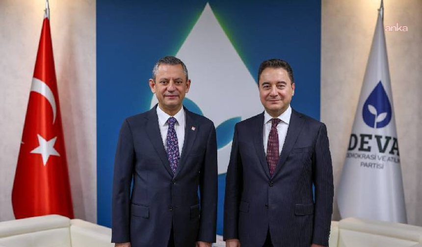 Ali Babacan'dan Özgür Özel'e tebrik telefonu!