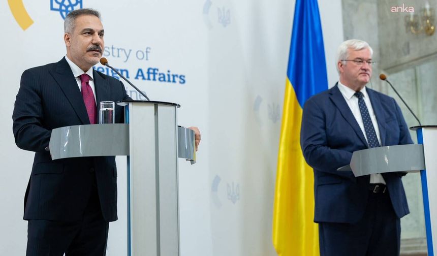 Fidan'dan Kiev'de kritik açıklama: Türkiye, Ukrayna'nın deniz güvenliğine liderlik edecek
