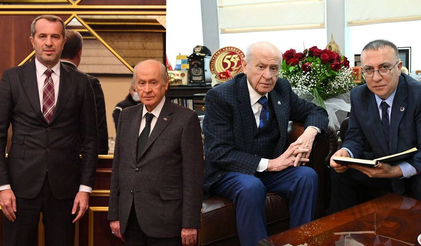 MHP'de yine bir şeyler oluyor! İzzet Ulvi Yönter'den sonra Saffet Sancaklı da Devlet Bahçeli'ye sadakatlerini bildirdi