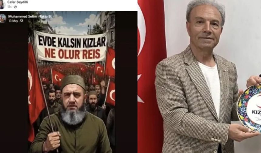 Kızılay şube başkanı hakkında karar: 'Evde kalsın kızlar ne olur Reis' paylaşımına takipsizlik
