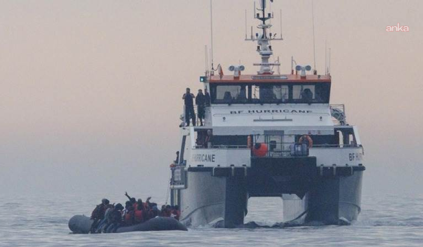 Manş Denizi'nde göçmen teknesi alev aldı: 157 kişi kurtarıldı!