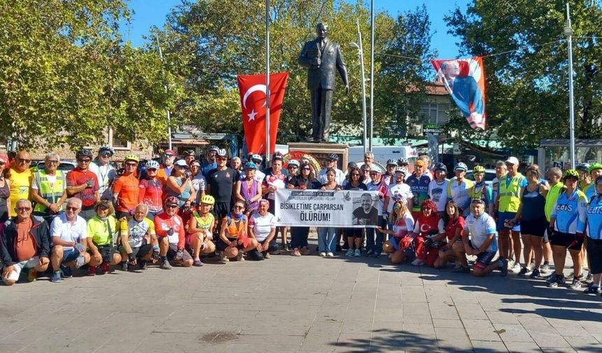 Gömeç’in kurtuluşunun 104. yılında bisiklet şenliği düzenlendi