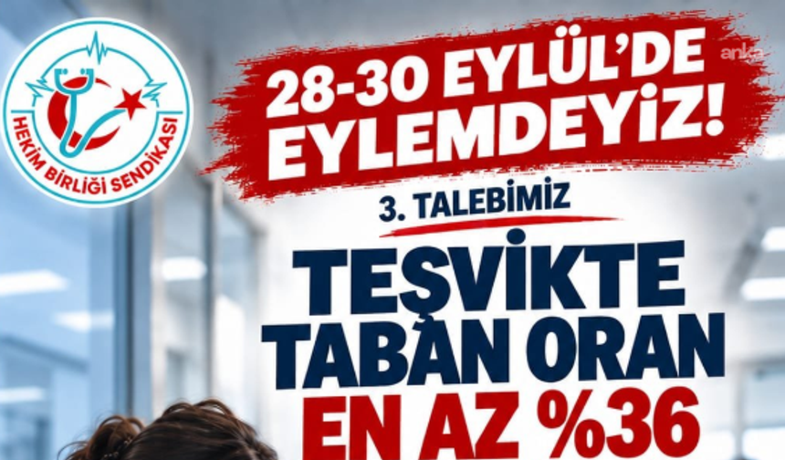 Hekim Birliği 28-30 Eylül’de eylem yapacak